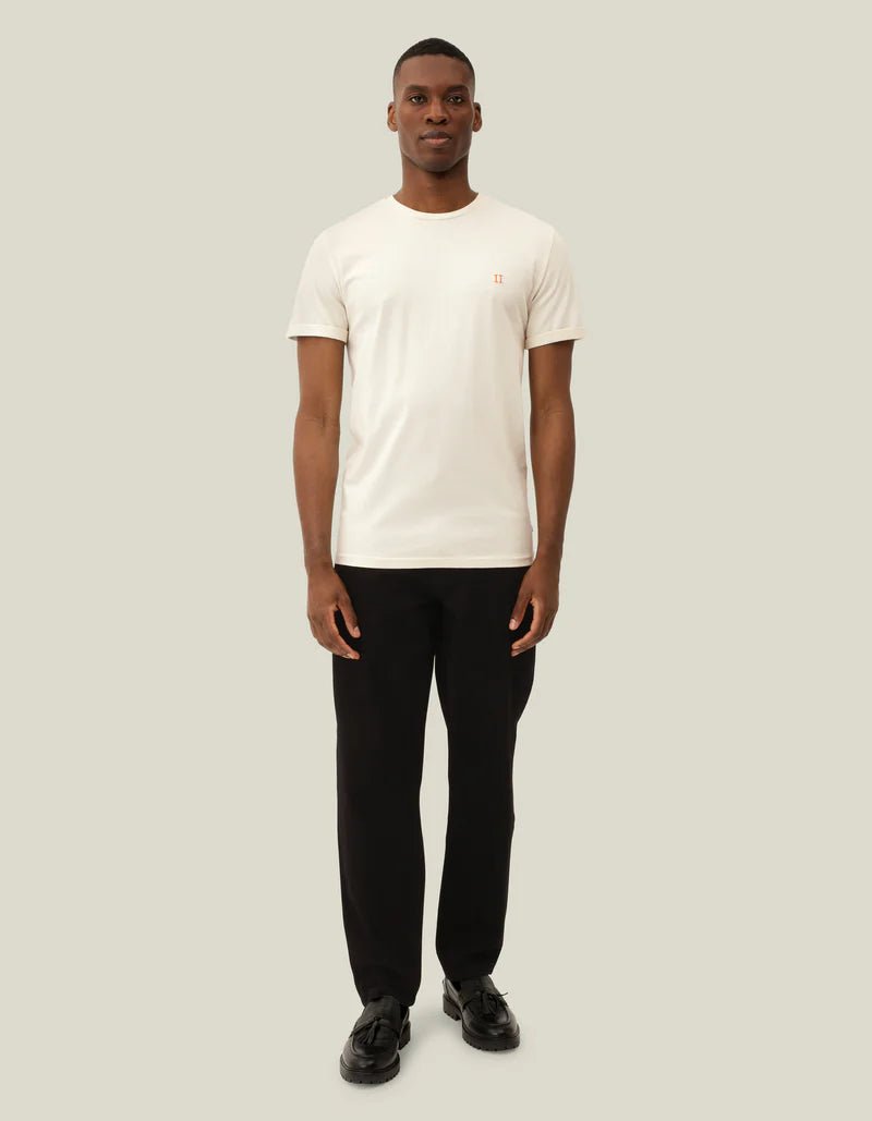 Les Deux Nørregaard T-Shirt - Ivory/Orange - Supermen.dk