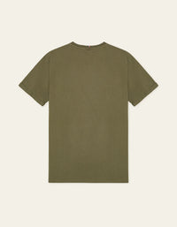 Les Deux Nørregaard T-Shirt - Olive Night/Orange - Supermen.dk
