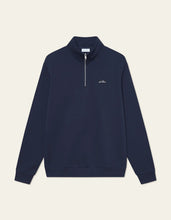 Indlæs billede til gallerivisning Les Deux Patch Half - Zip Sweatshirt Dark Navy - Supermen.dk
