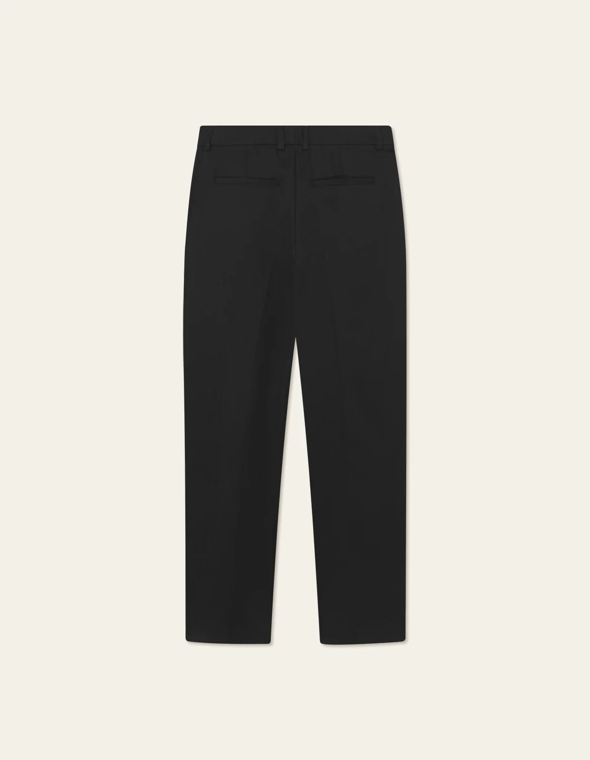 Les Deux Randall Pleated Twill Suit Pants Black - Supermen.dk