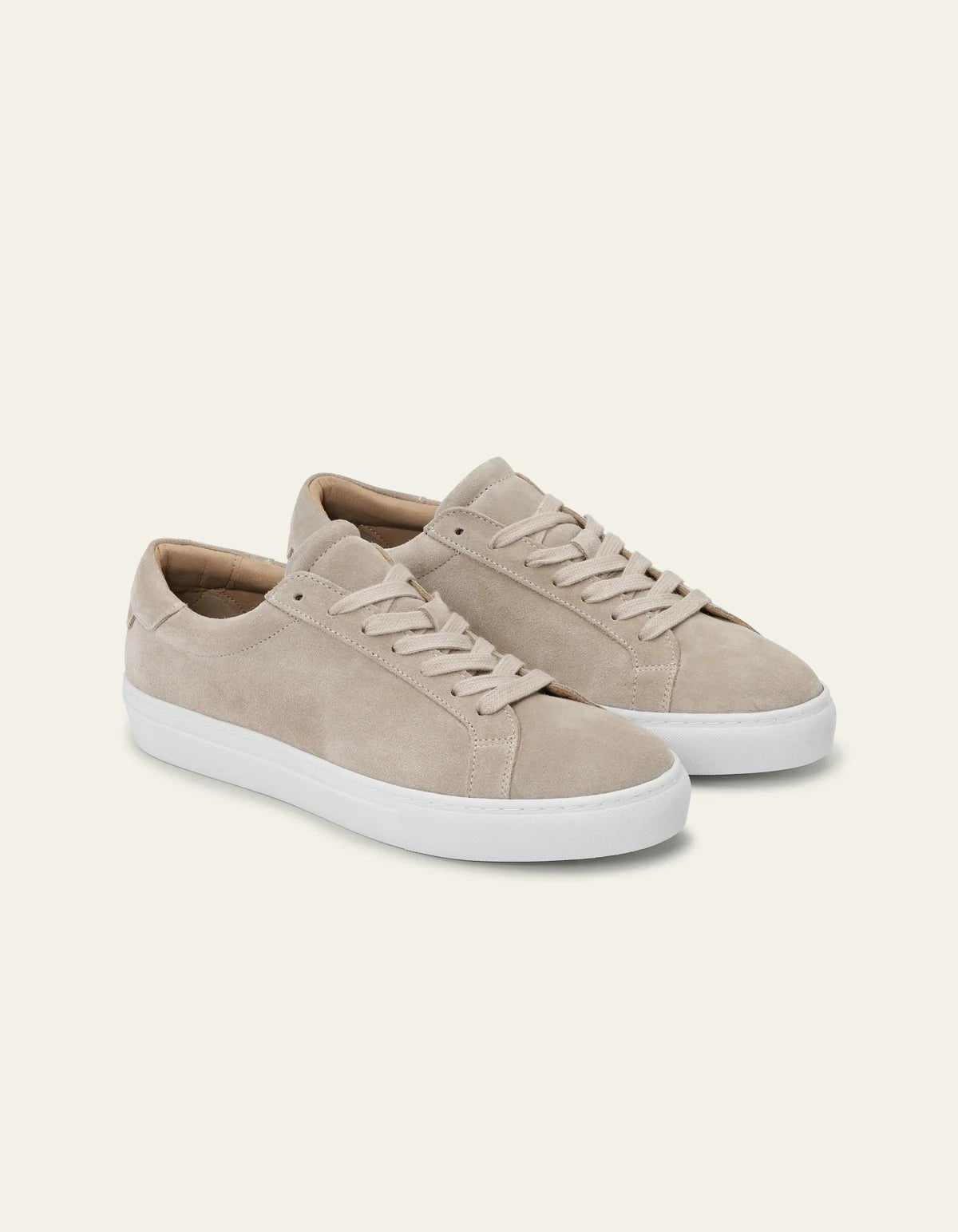 Les Deux Theodor Suede Sneaker Light Sand - Supermen.dk