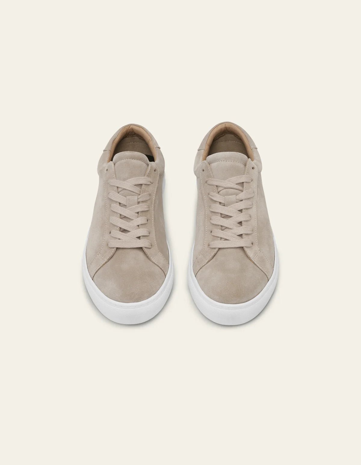 Les Deux Theodor Suede Sneaker Light Sand - Supermen.dk