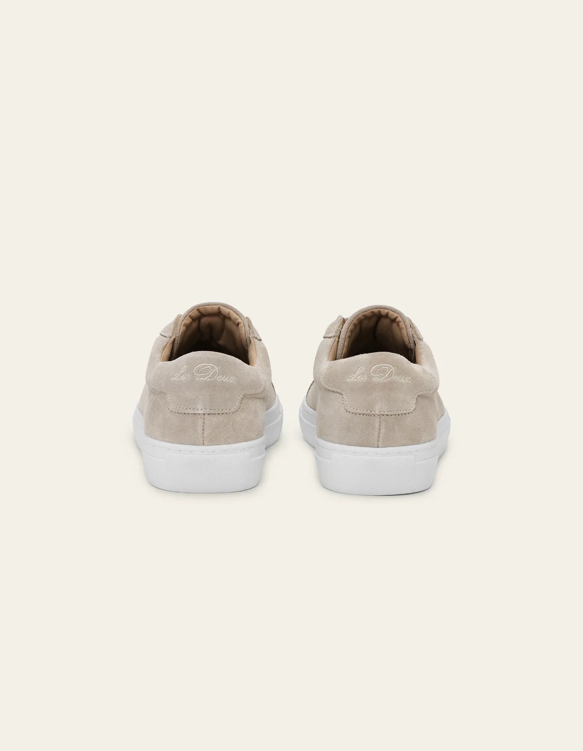 Les Deux Theodor Suede Sneaker Light Sand - Supermen.dk