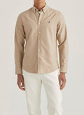 Morris Douglas Shirt - Slim Fit / 06 Khaki - Supermen.dk