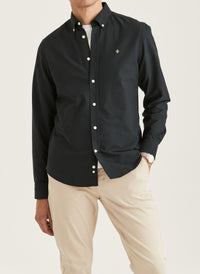 Morris Douglas Shirt - Slim Fit / 99 Black - Supermen.dk
