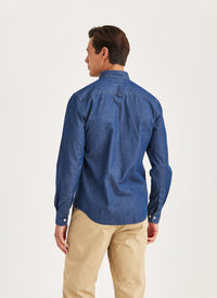Morris Light Denim Shirt - Slim Fit - Supermen.dk