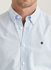 Morris Oxford Button Down Shirt Light Blue - Supermen.dk