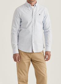Morris Oxford Striped BD Shirt - Supermen.dk