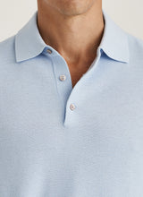 Indlæs billede til gallerivisning Morris Walter Polo Knit Light Blue - Supermen.dk
