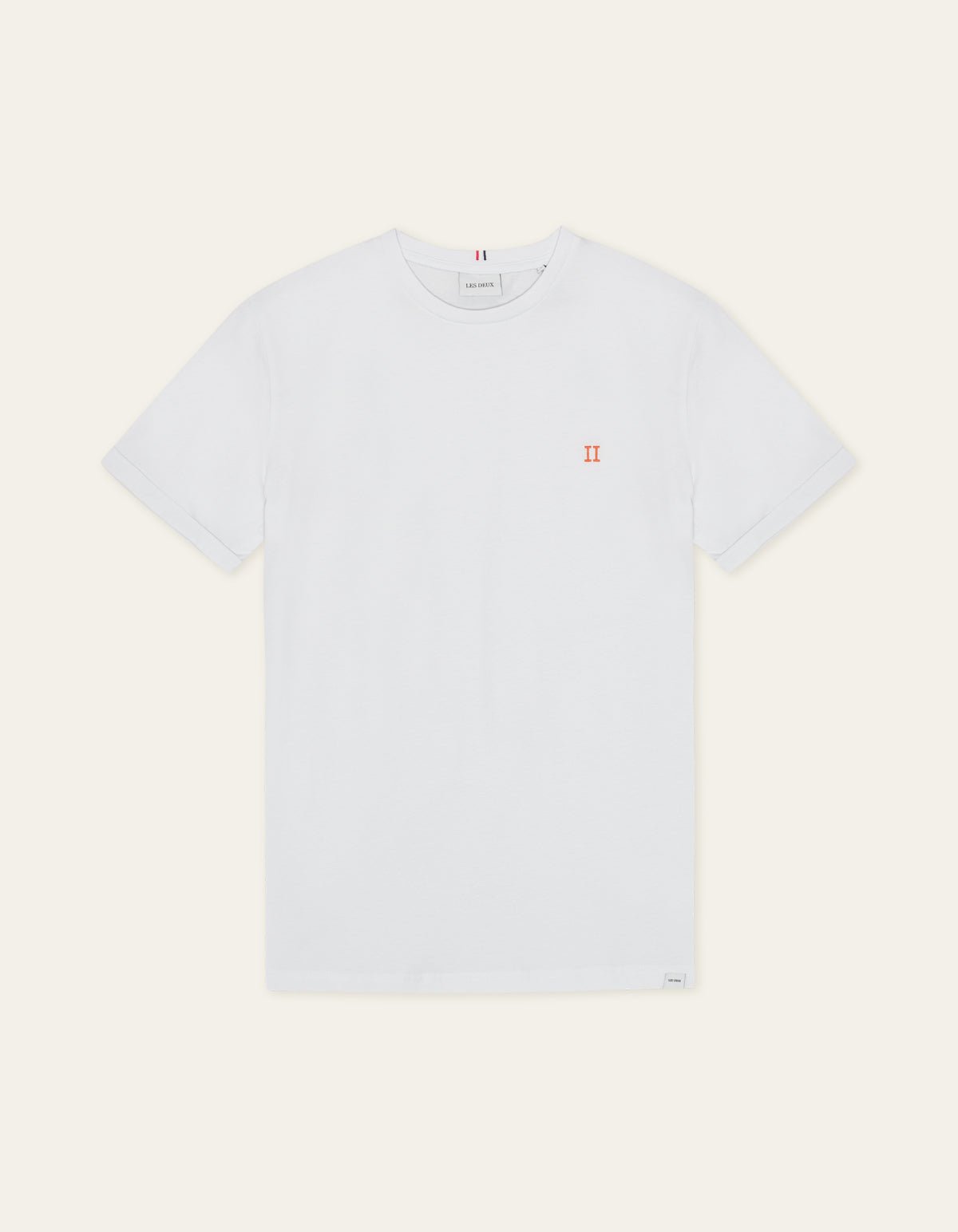 Les Deux Nørregaard T-shirt i hvid – produktbillede