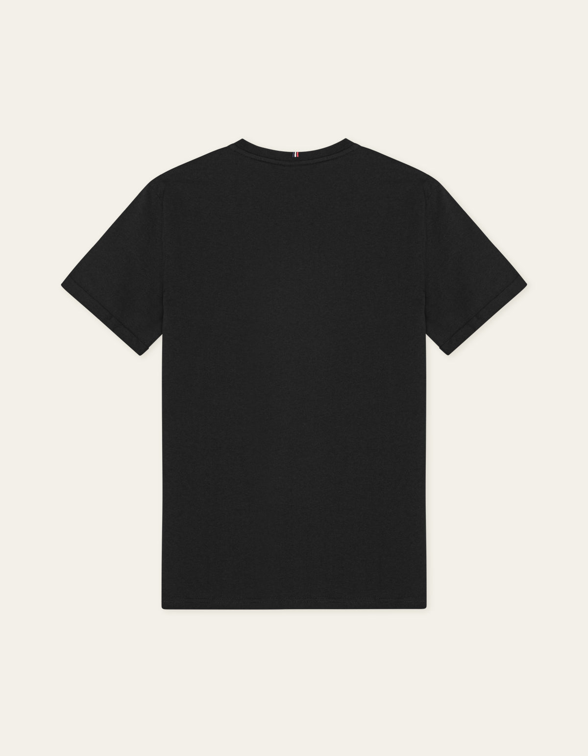 Les Deux Nørregaard T-shirt i sort – produktbillede bagfra