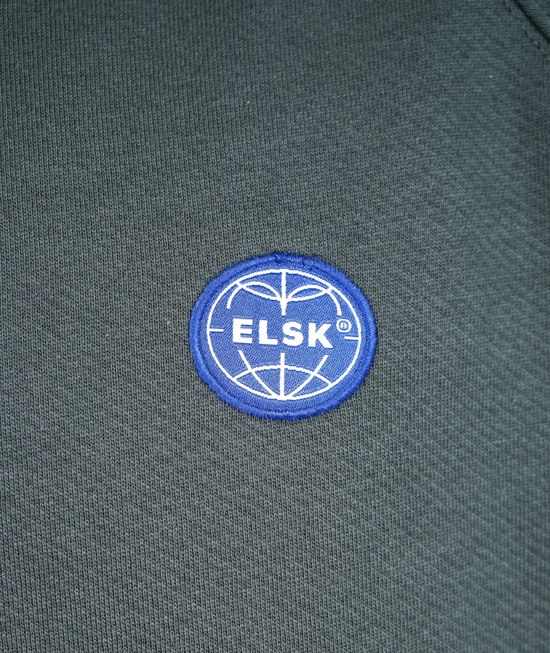 ELSK GLOBE MEN'S TVÆRS CREWNECK STONE GREEN