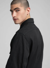 Replay BLACK DENIM JACKET - Supermen.dk