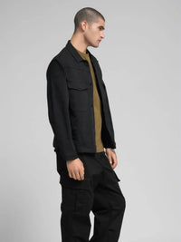 Replay BLACK DENIM JACKET - Supermen.dk