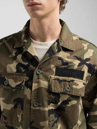 Replay CAMOUFLAGE SHACKET - Supermen.dk