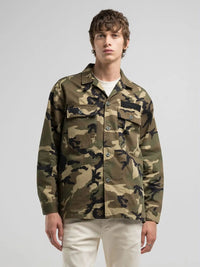 Replay CAMOUFLAGE SHACKET - Supermen.dk