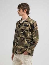 Replay CAMOUFLAGE SHACKET - Supermen.dk