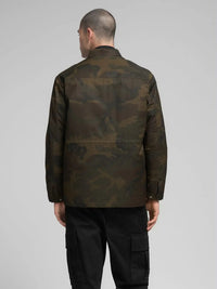 Replay CAMOUFLAGE TWILL JACKET - Supermen.dk