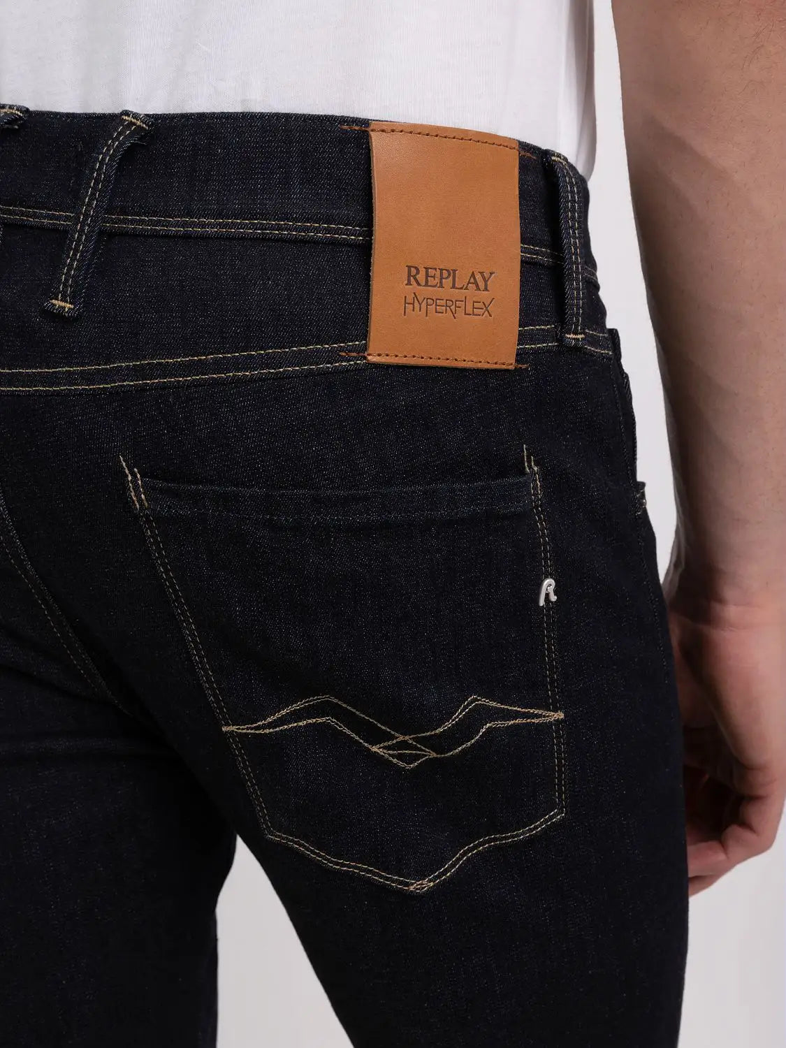 Replay HYPERFLEX Anbass JEANS Reused - Supermen.dk