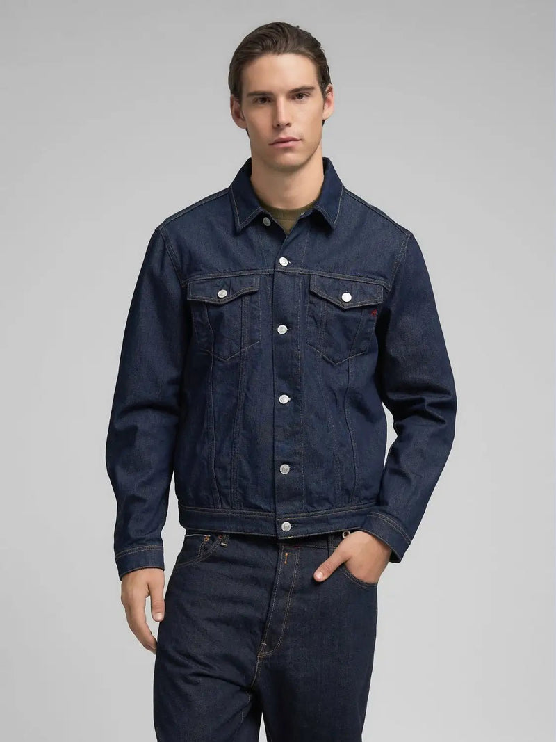 Replay INDIGO DENIM JACKET - Supermen.dk
