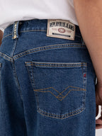 Replay M9Z1 STRAIGHT - FIT JEANS DARK BLUE - Supermen.dk