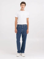 Replay M9Z1 STRAIGHT - FIT JEANS DARK BLUE - Supermen.dk