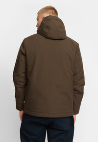 Revloution - Padded City Jacket / 7850 - Dark Brown - Supermen.dk