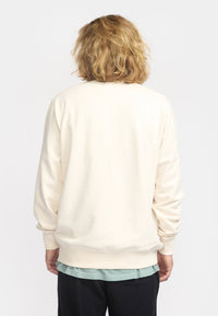 Revolution Application Sweatshirt / 2789 DAR - Offwhite - melange - Supermen.dk