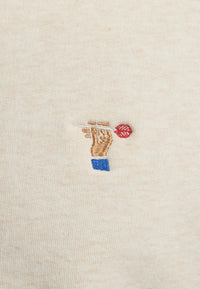 Revolution Application Sweatshirt / 2789 DAR - Offwhite - melange - Supermen.dk