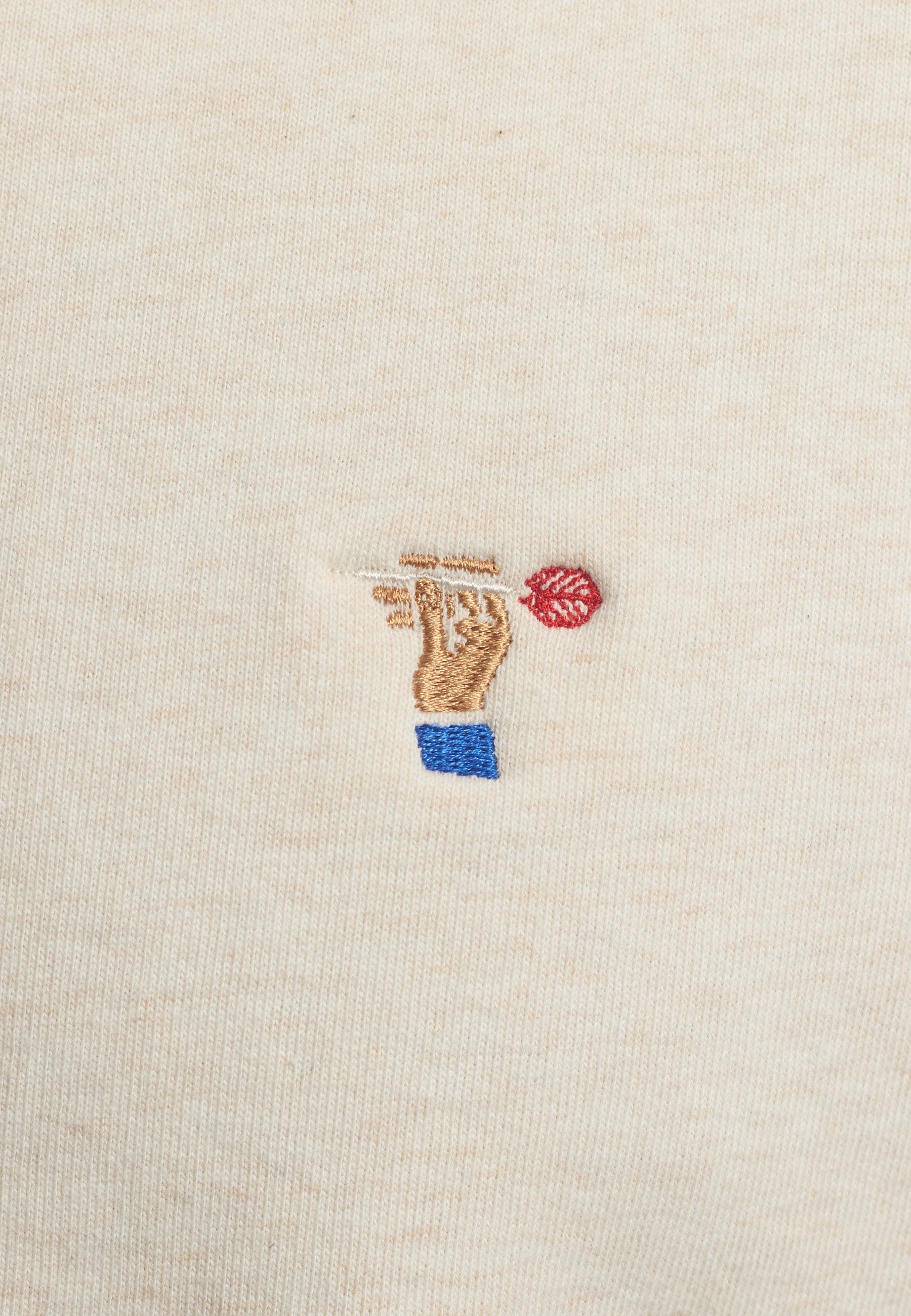 Revolution Application Sweatshirt / 2789 DAR - Offwhite - melange - Supermen.dk