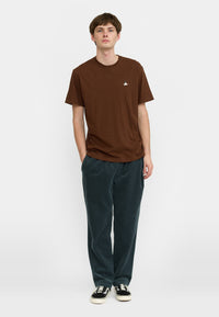 Revolution Application T-Shirt / 1425 PIZ - Brown - Supermen.dk