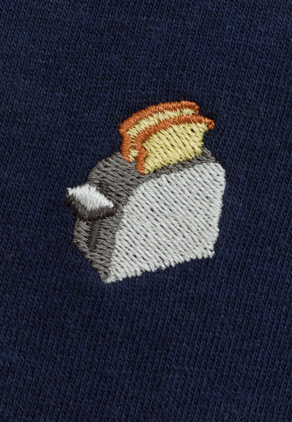 Revolution Application T-Shirt / 1425 TOA - Navy - melange - Supermen.dk