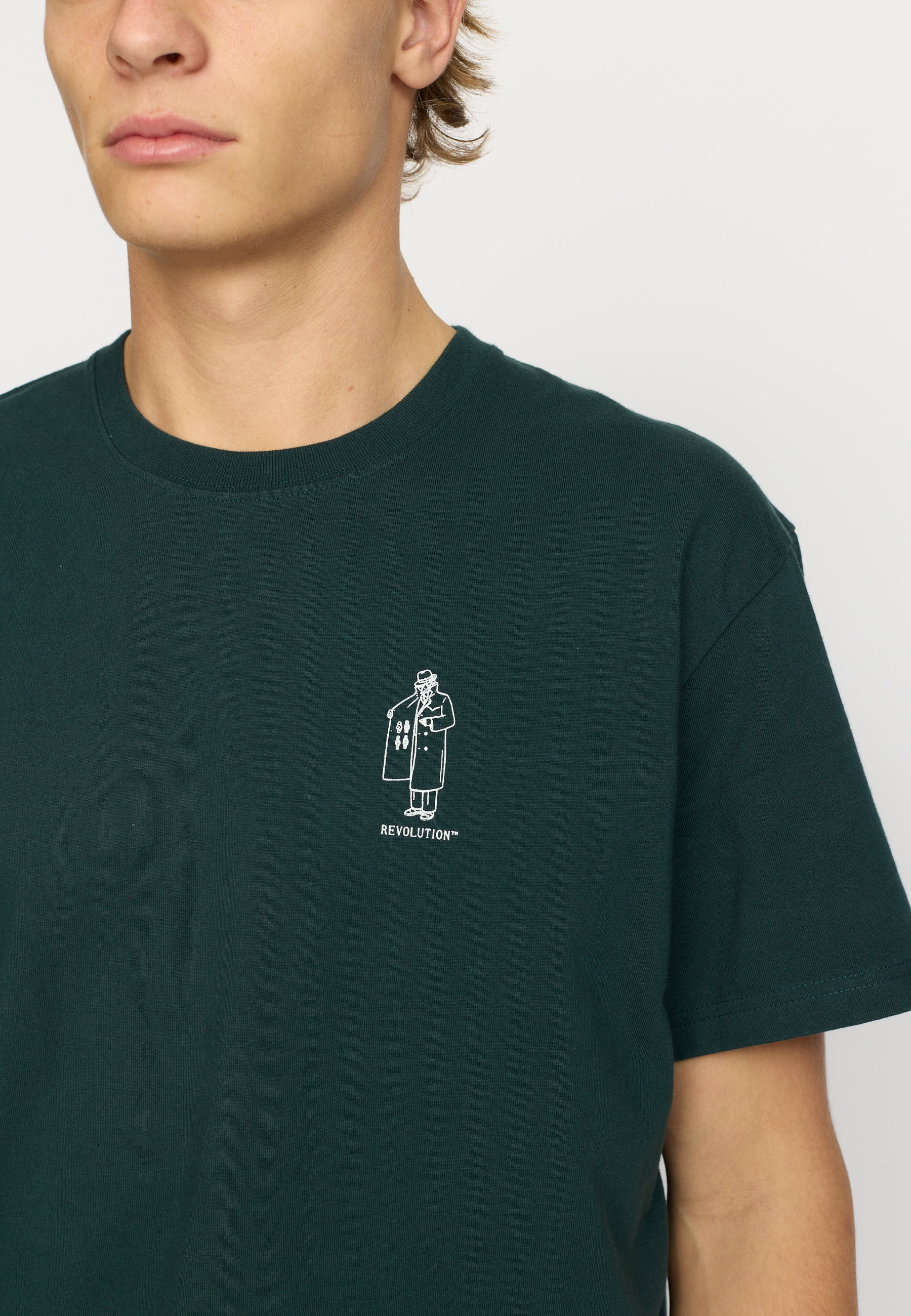 Revolution Application T-Shirt / 1428 DEA - Darkgreen