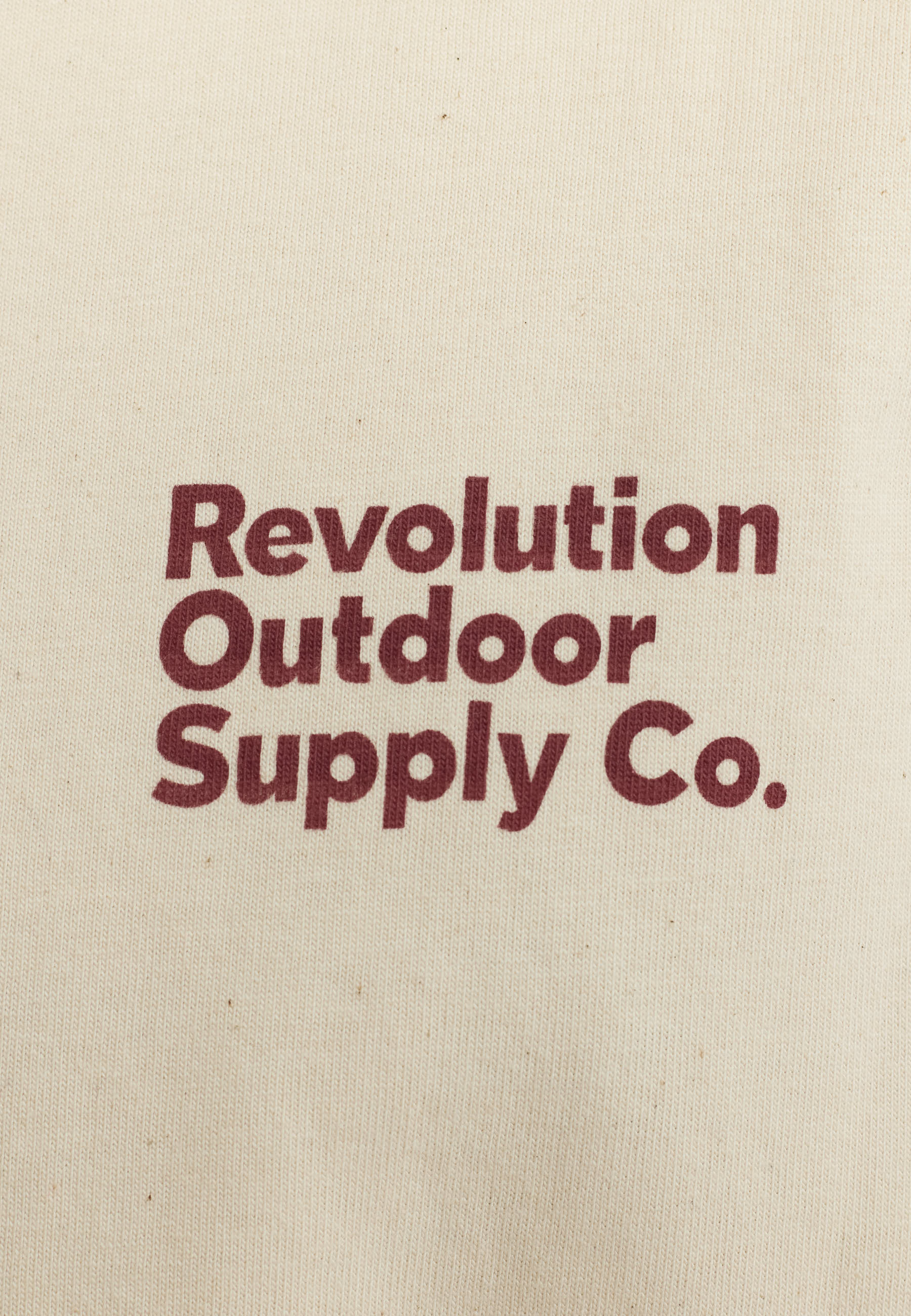Revolution Application T-Shirt / 1428 MOU - Offwhite - Supermen.dk