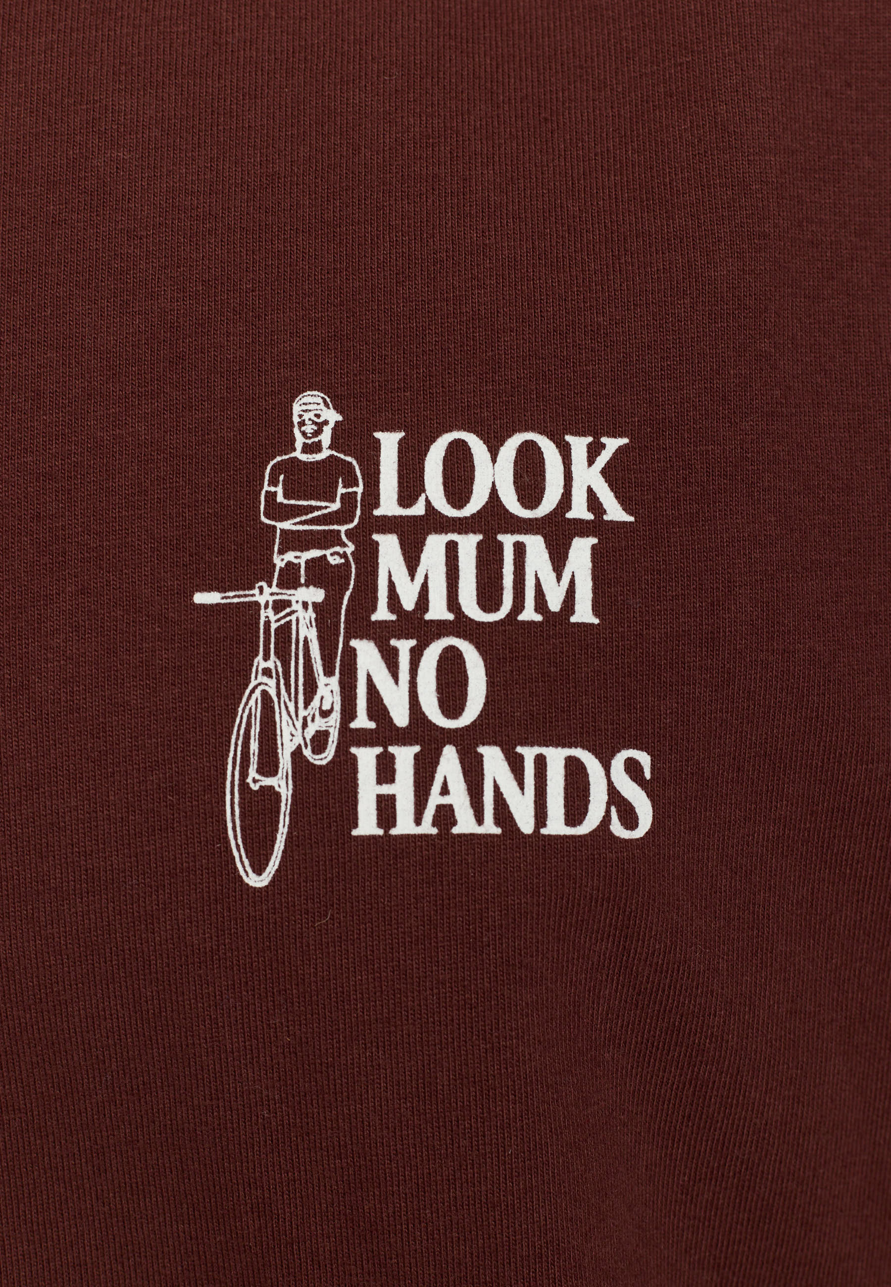 Revolution Application T-Shirt / 1428 MUM - Burgundy - Supermen.dk