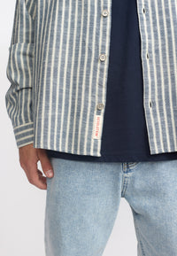 Revolution Casual Overshirt / 3189 - Blue - Supermen.dk