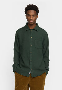 Revolution Casual Shirt / 3997 - Darkgreen - Supermen.dk