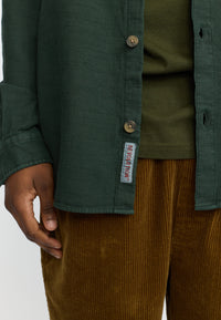 Revolution Casual Shirt / 3997 - Darkgreen - Supermen.dk