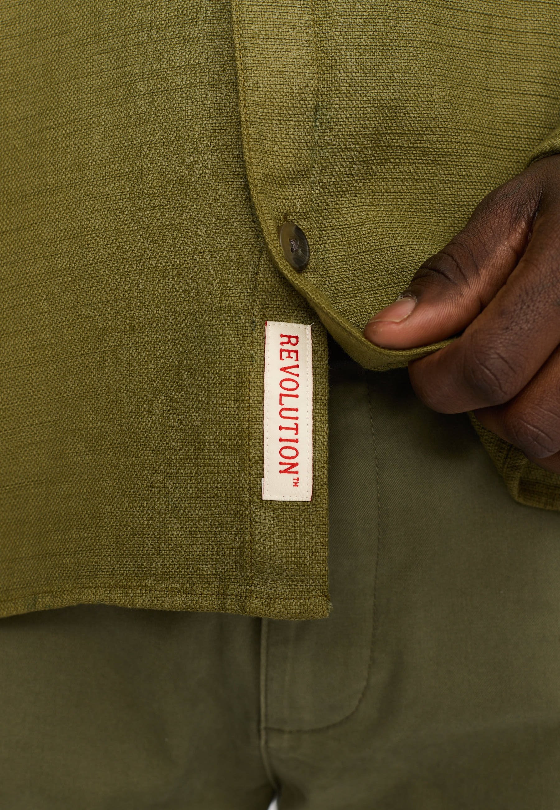 Revolution Casual Shirt / 3997 - Lightarmy - Supermen.dk