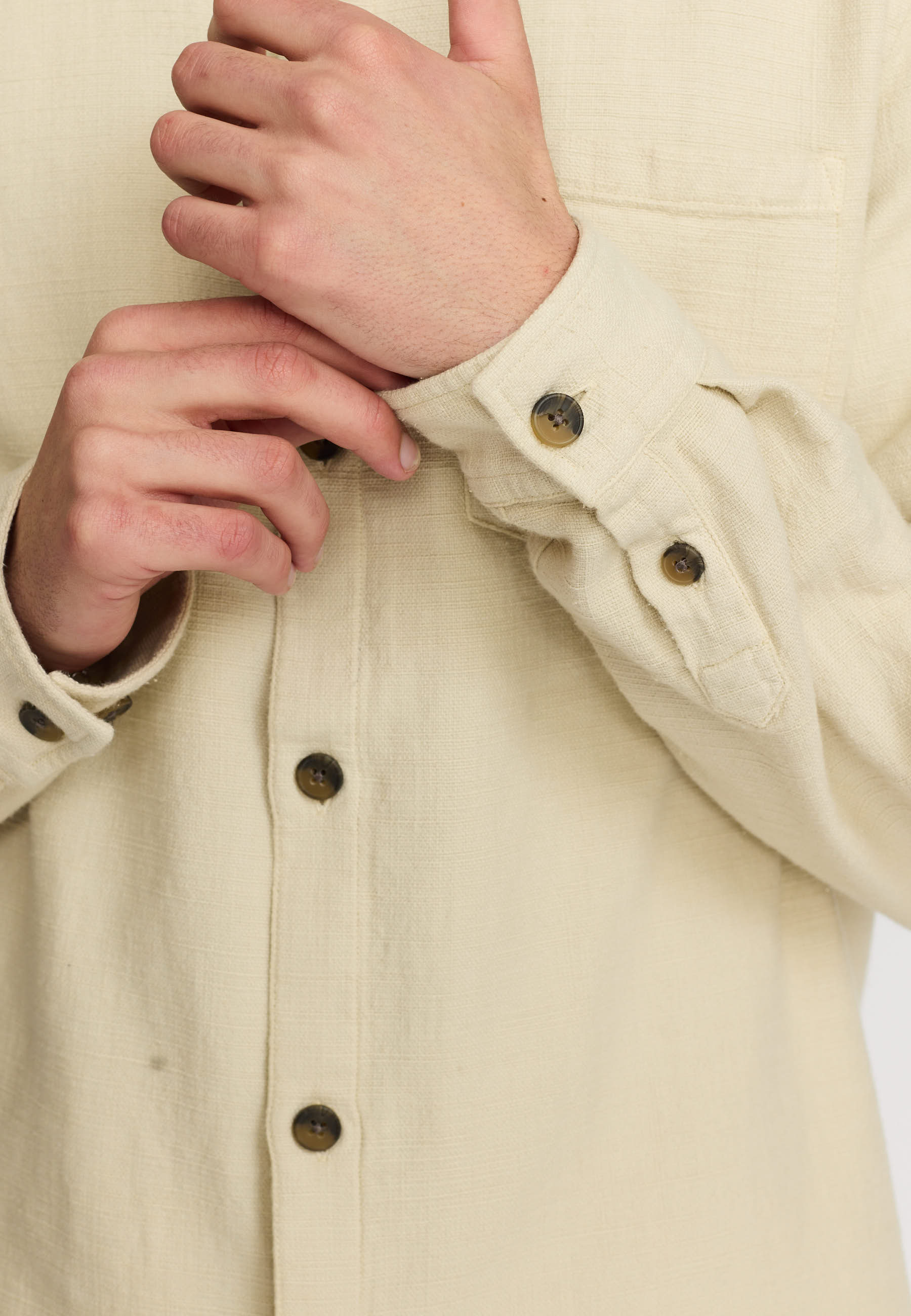 Revolution Casual Shirt / 3997 - Offwhite - Supermen.dk