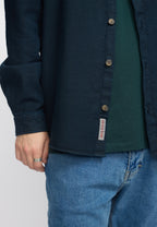 Revolution Casual Shirt Navy - Supermen.dk