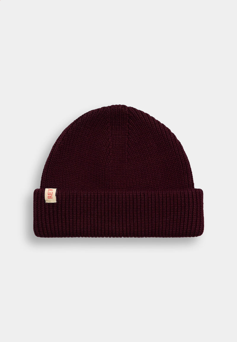 Revolution Fisherman Beanie / 9324 - Burgundy - Supermen.dk