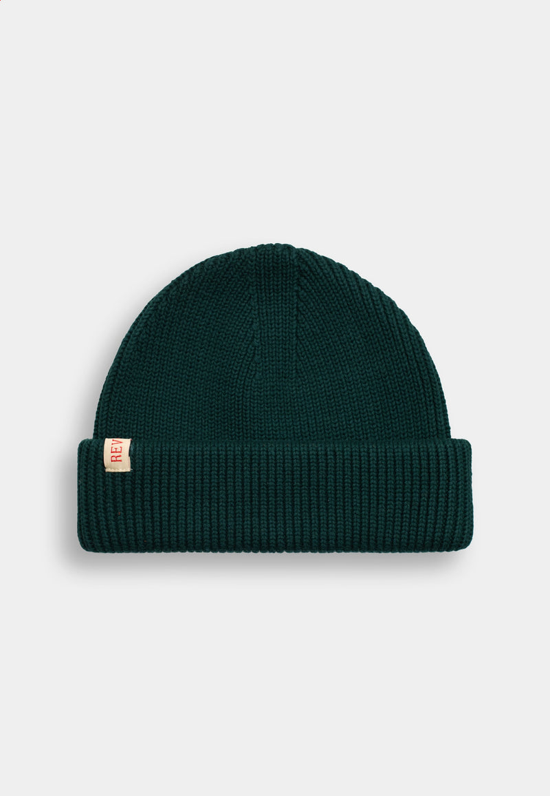 Revolution Fisherman Beanie / 9324 - Darkgreen - Supermen.dk