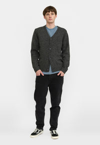 Revolution Knit Cardigan Black - 6543 - Supermen.dk