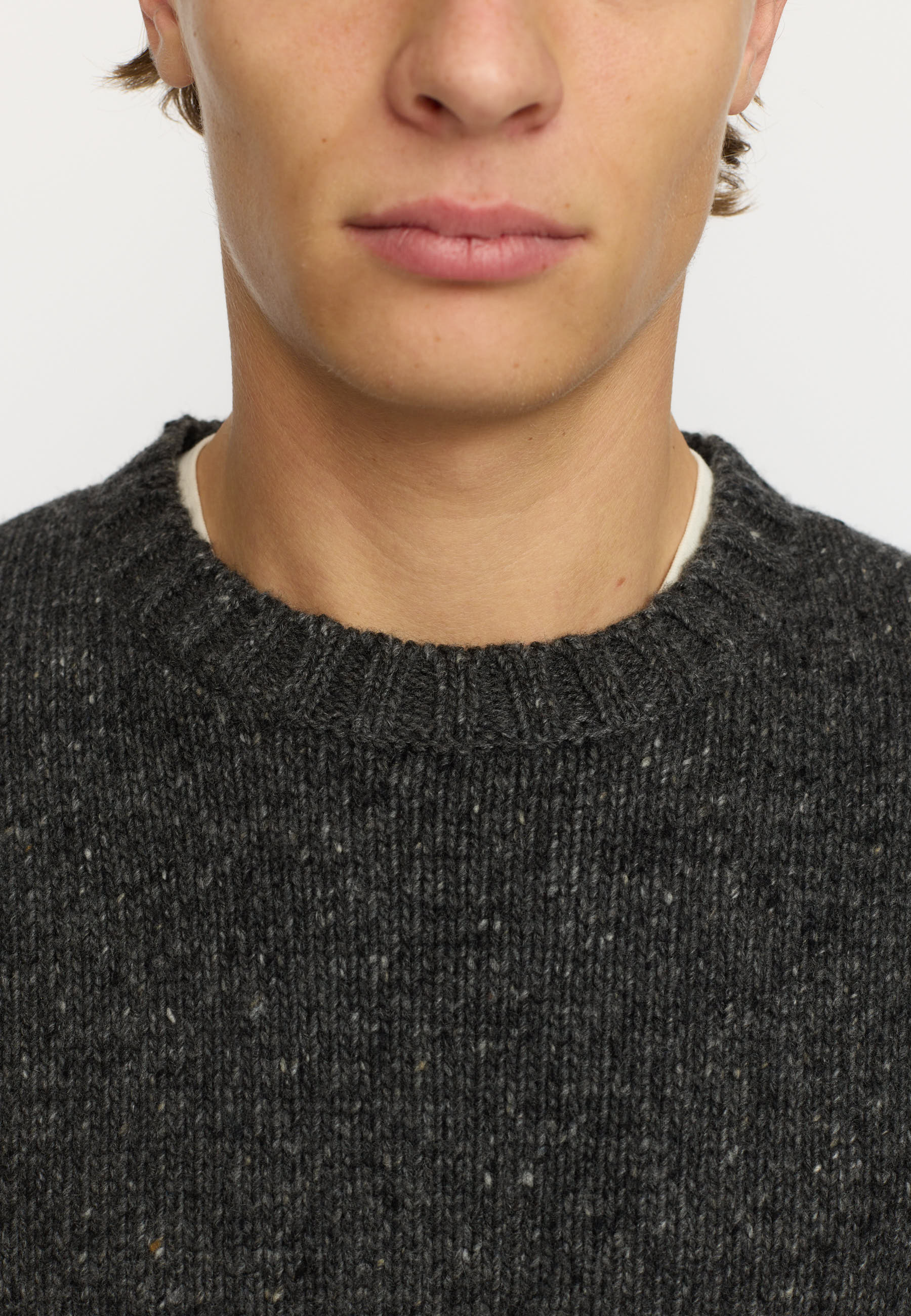 Revolution Knit Sweater 6538 - Black - Supermen.dk