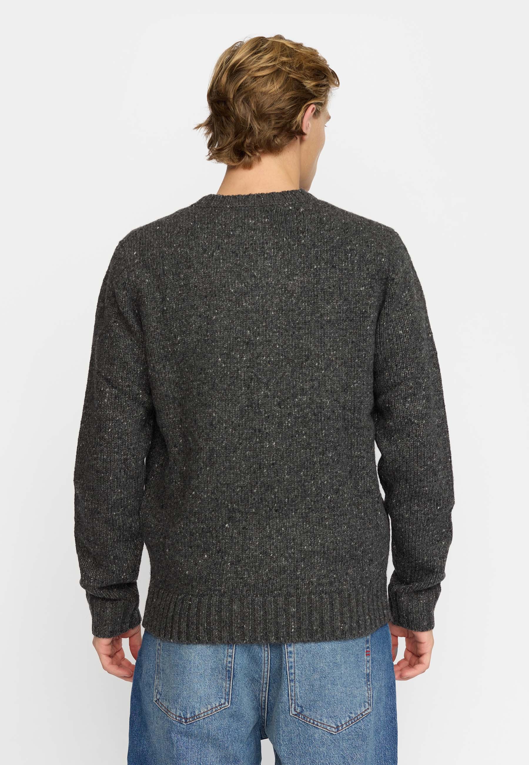 Revolution Knit Sweater 6538 - Black - Supermen.dk