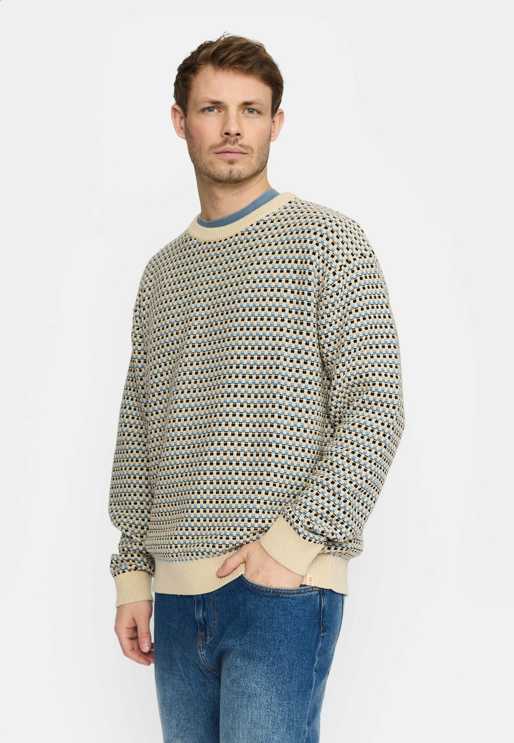 Revolution Loose Knit Sweater 6613 - Supermen.dk