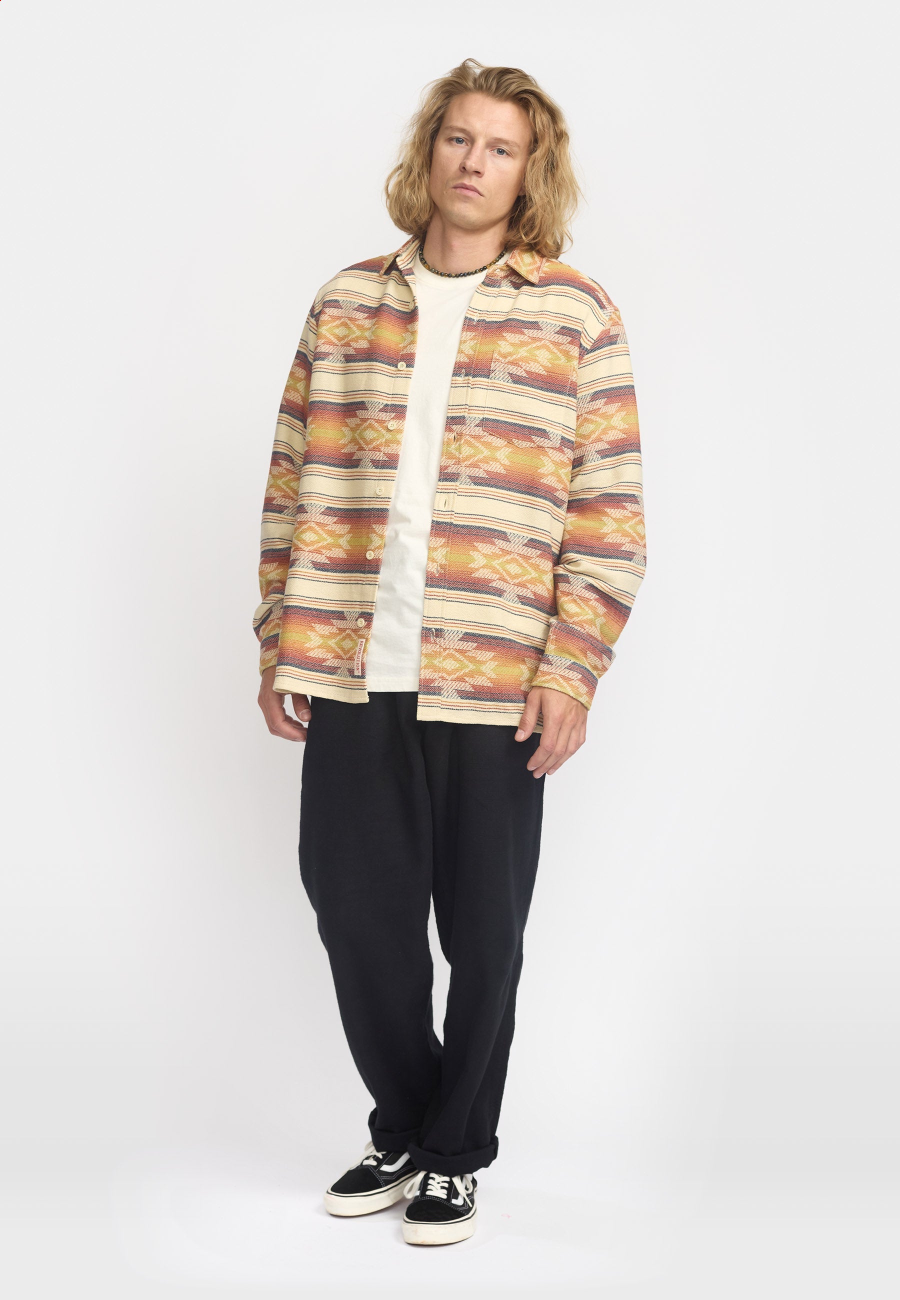Revolution Loose Shirt / 3193 - Orange - Supermen.dk