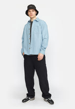 Indlæs billede til gallerivisning Revolution Loose Shirt Lightblue - Supermen.dk
