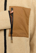 Revolution Pocket Teddy Jacket / 7816 - Beige - Supermen.dk